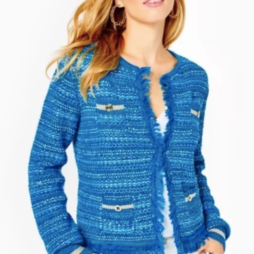 Lilly Pulitzer Beckington Cardigan Size M NWT